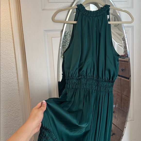 Nicole Miller Teal Sleeveless Dress - Picture 6 of 10